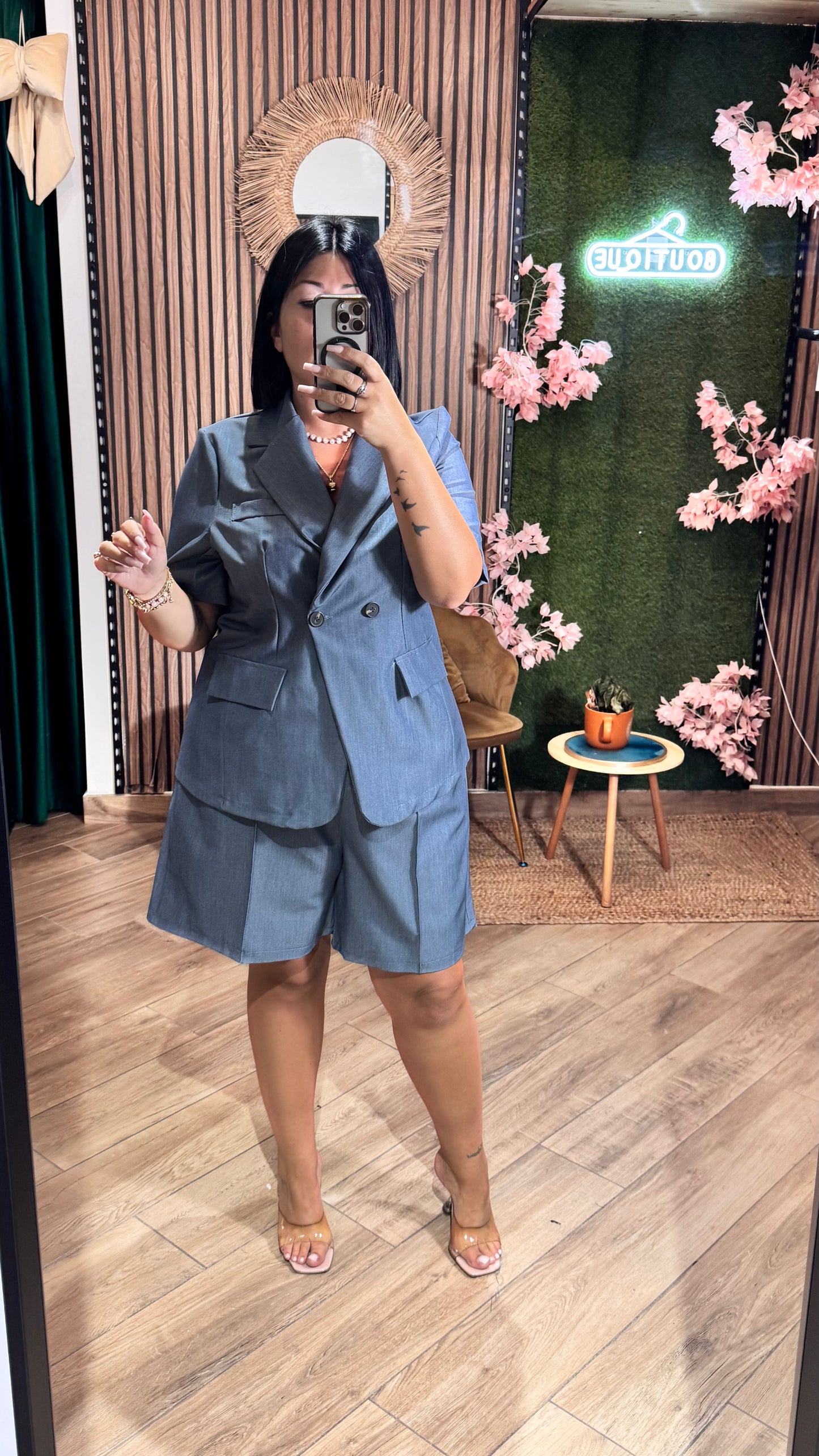 Tailleur con Bermudone