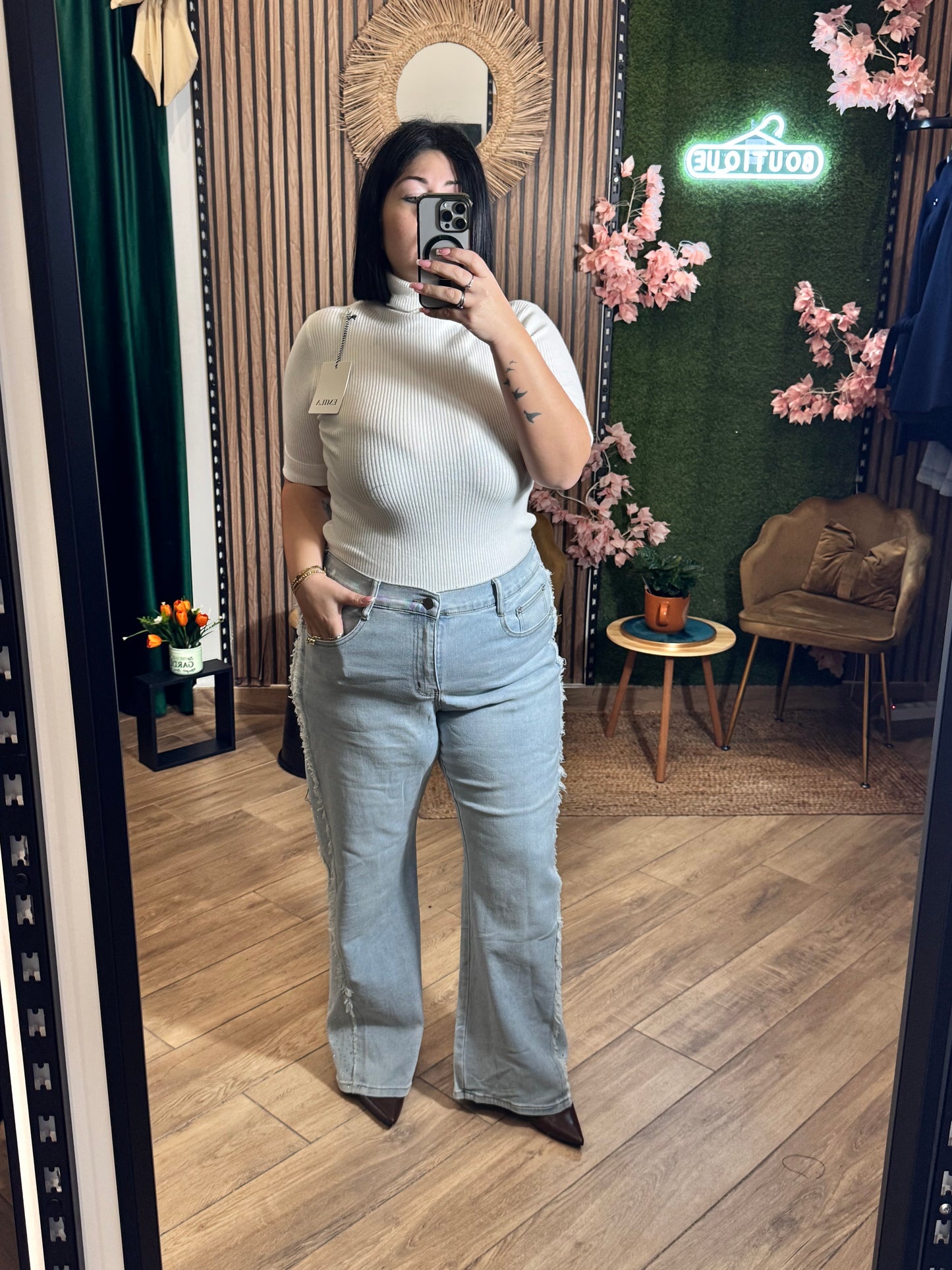 Lupetto mezza manica