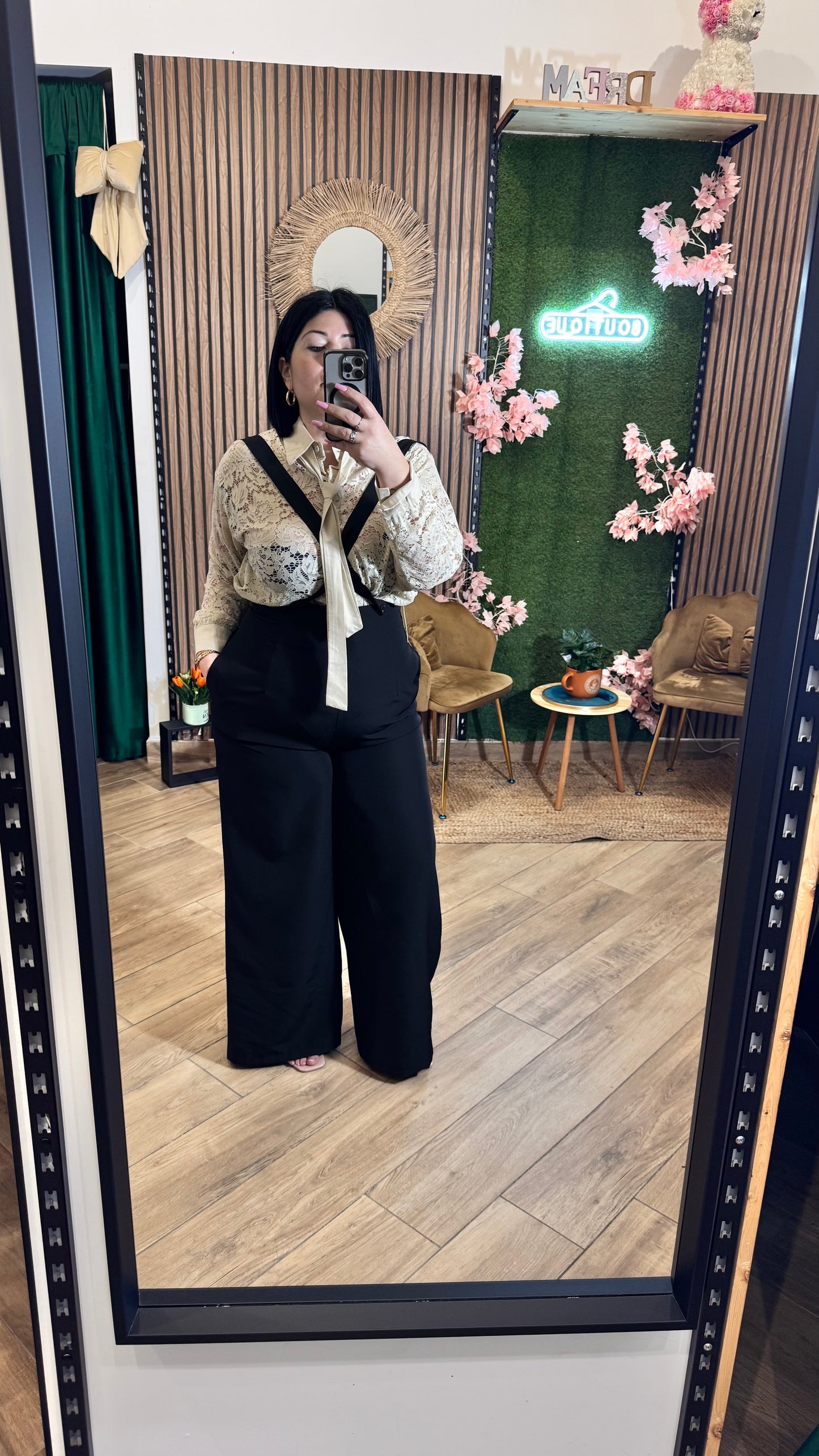 Pantalone con bratelle