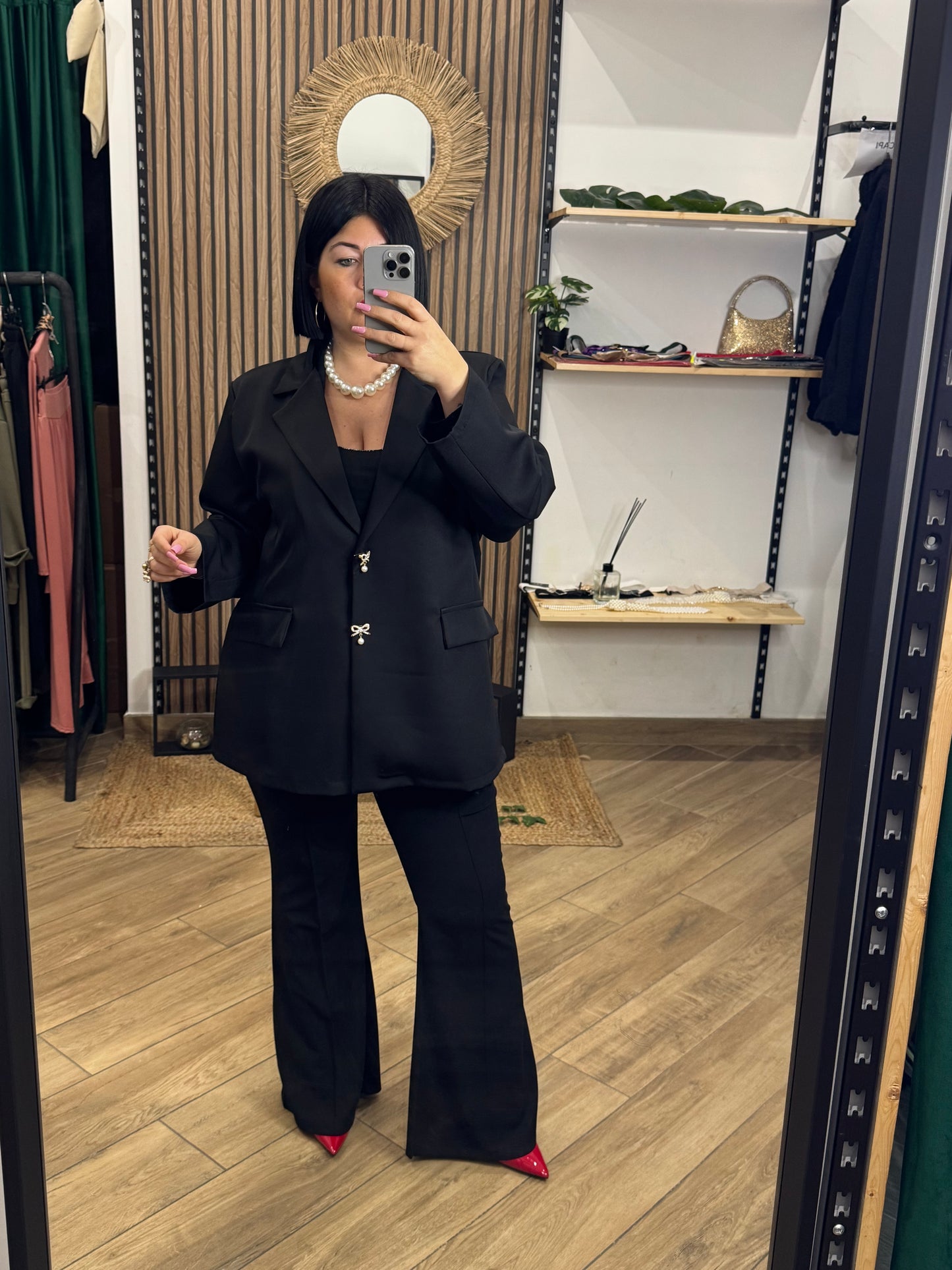 Giacca con fiocchetti