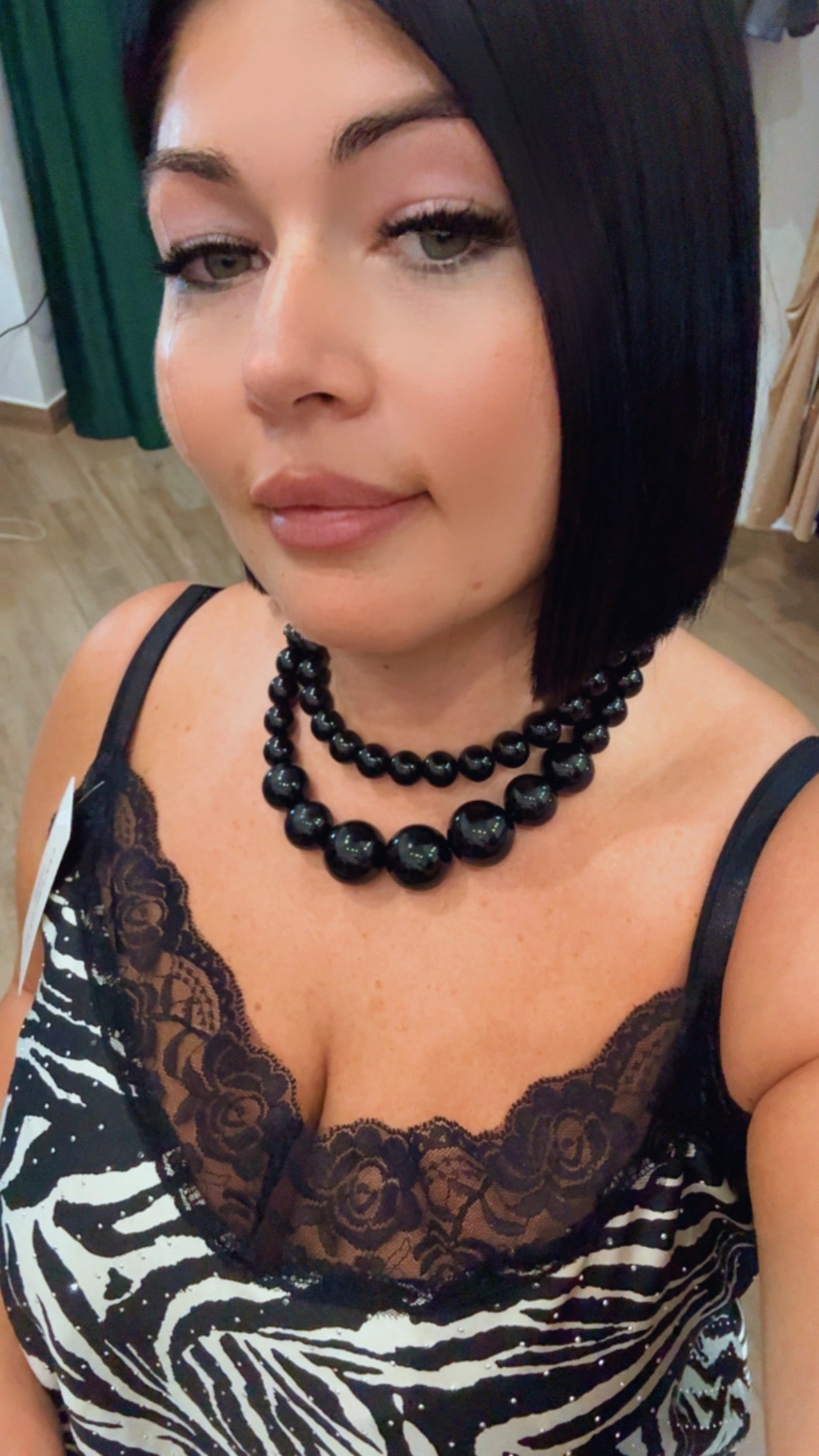 Collana perle bis