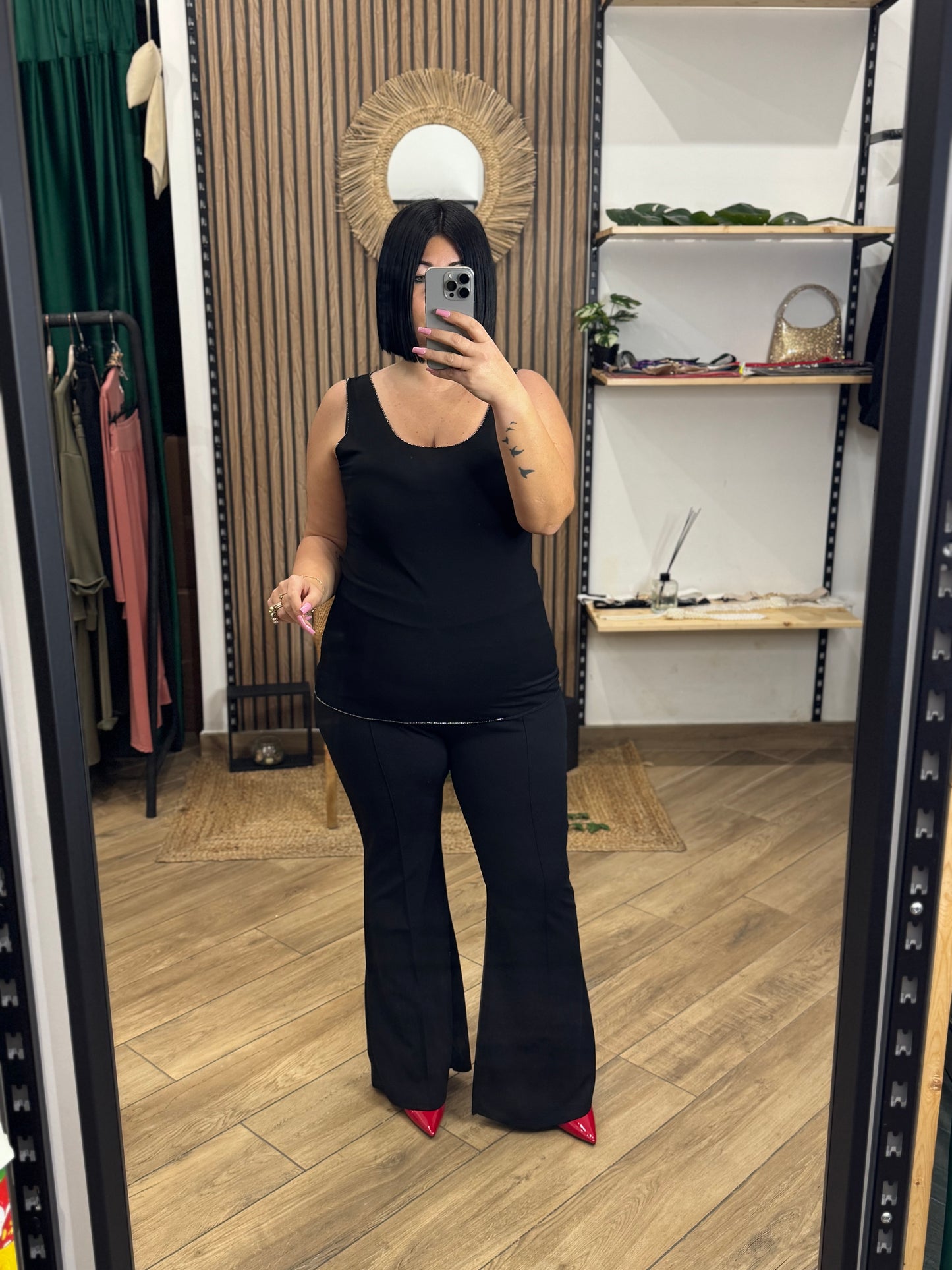 Tailleur con merletto