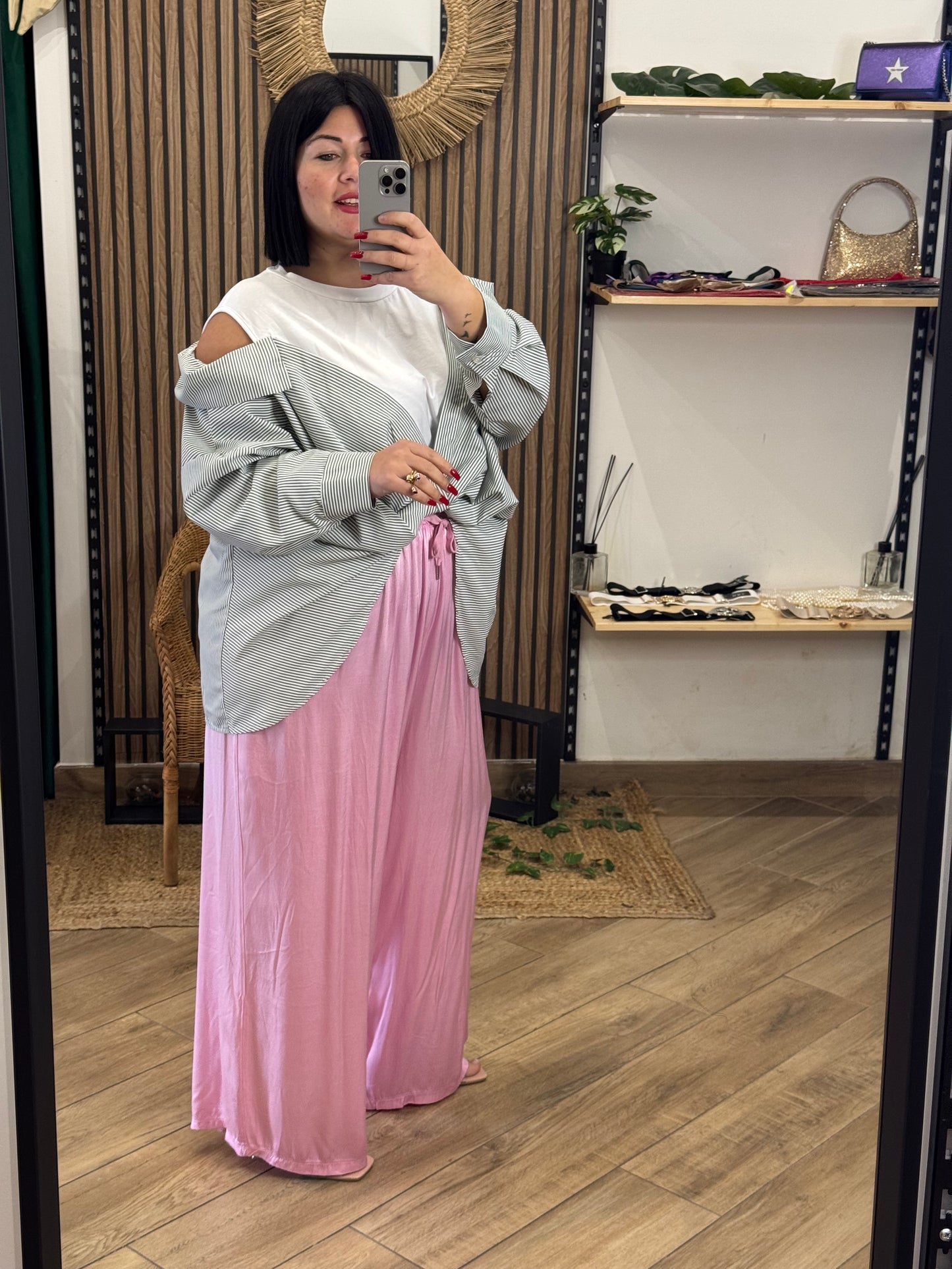 Pantalone raso