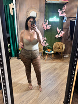 Leggins merlettato