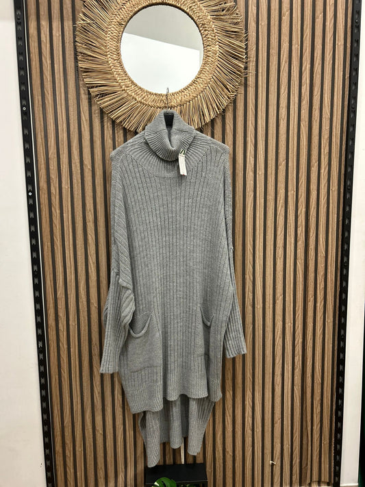 Felpone grigio
