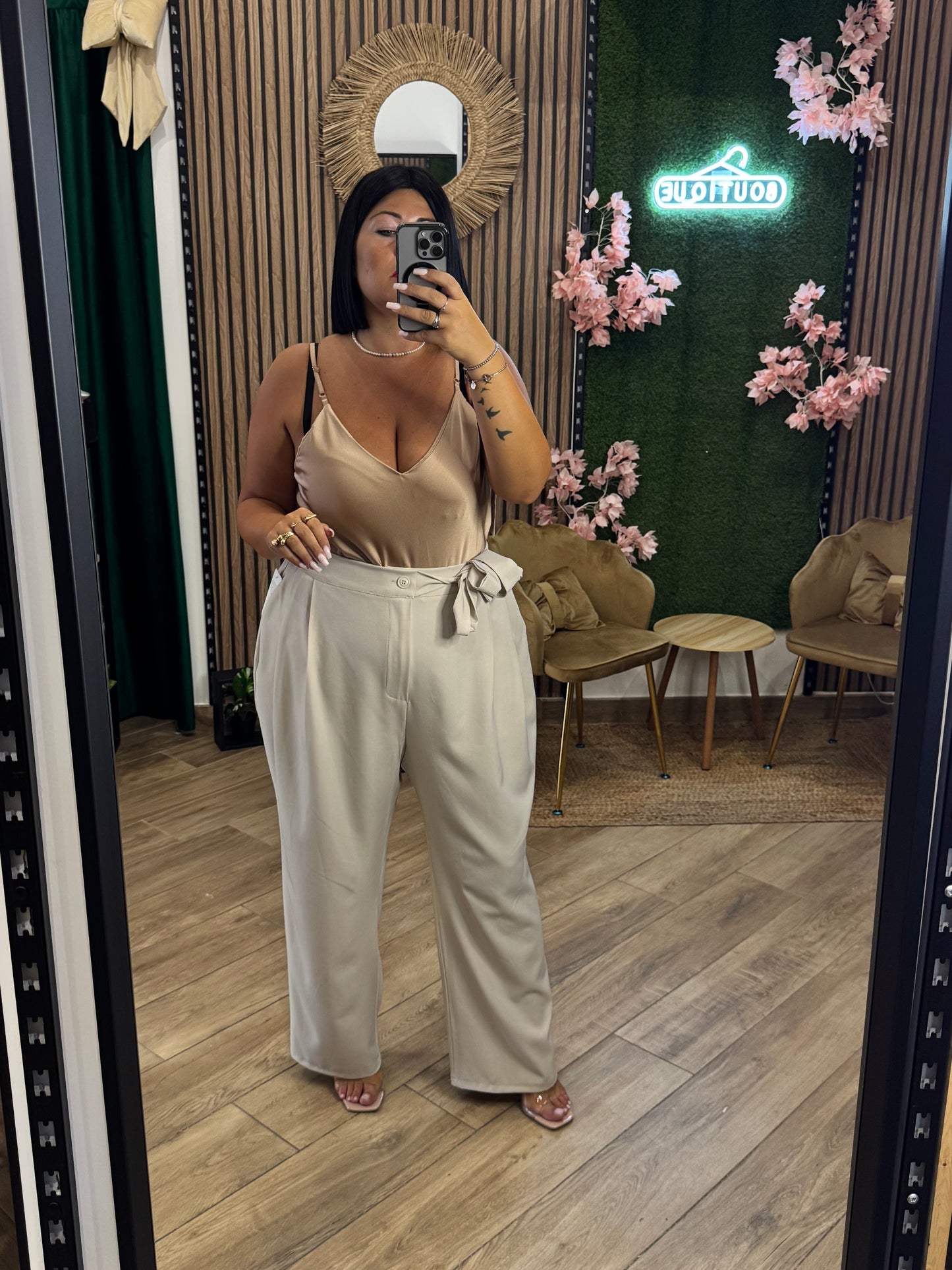 Pantalone fiocco