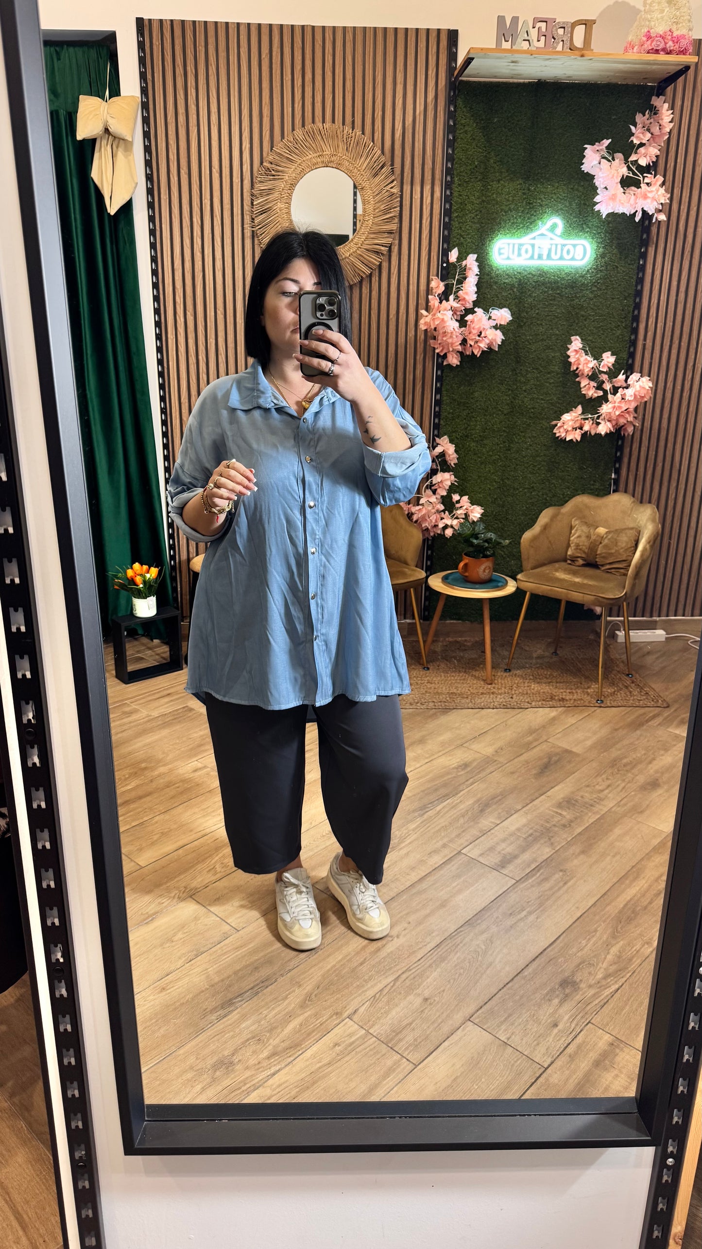 Camicia jeans Over