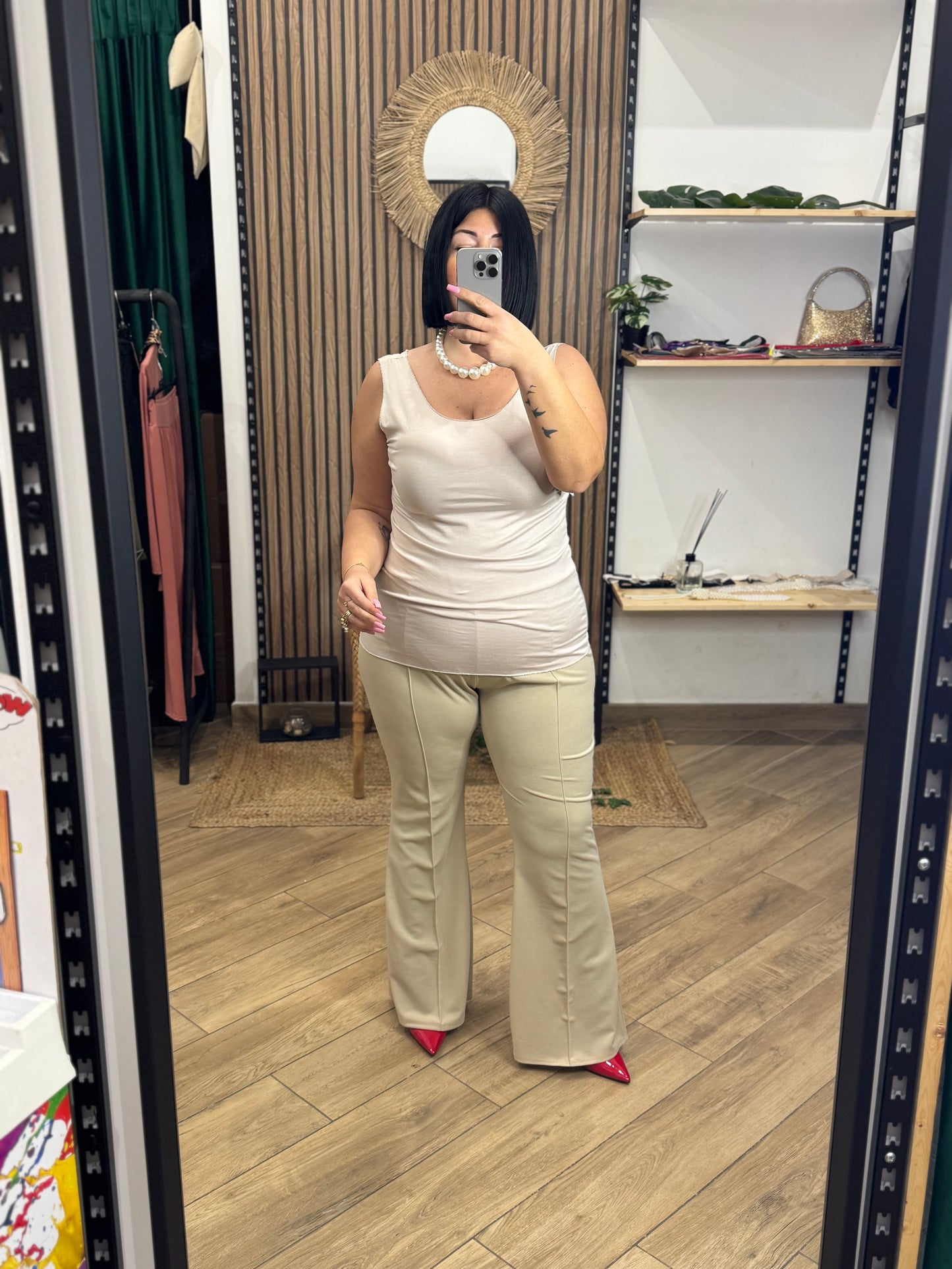 Tailleur con merletto