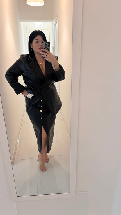 Giacca doppio petto eco