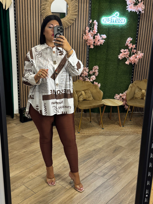 Camicia scritte