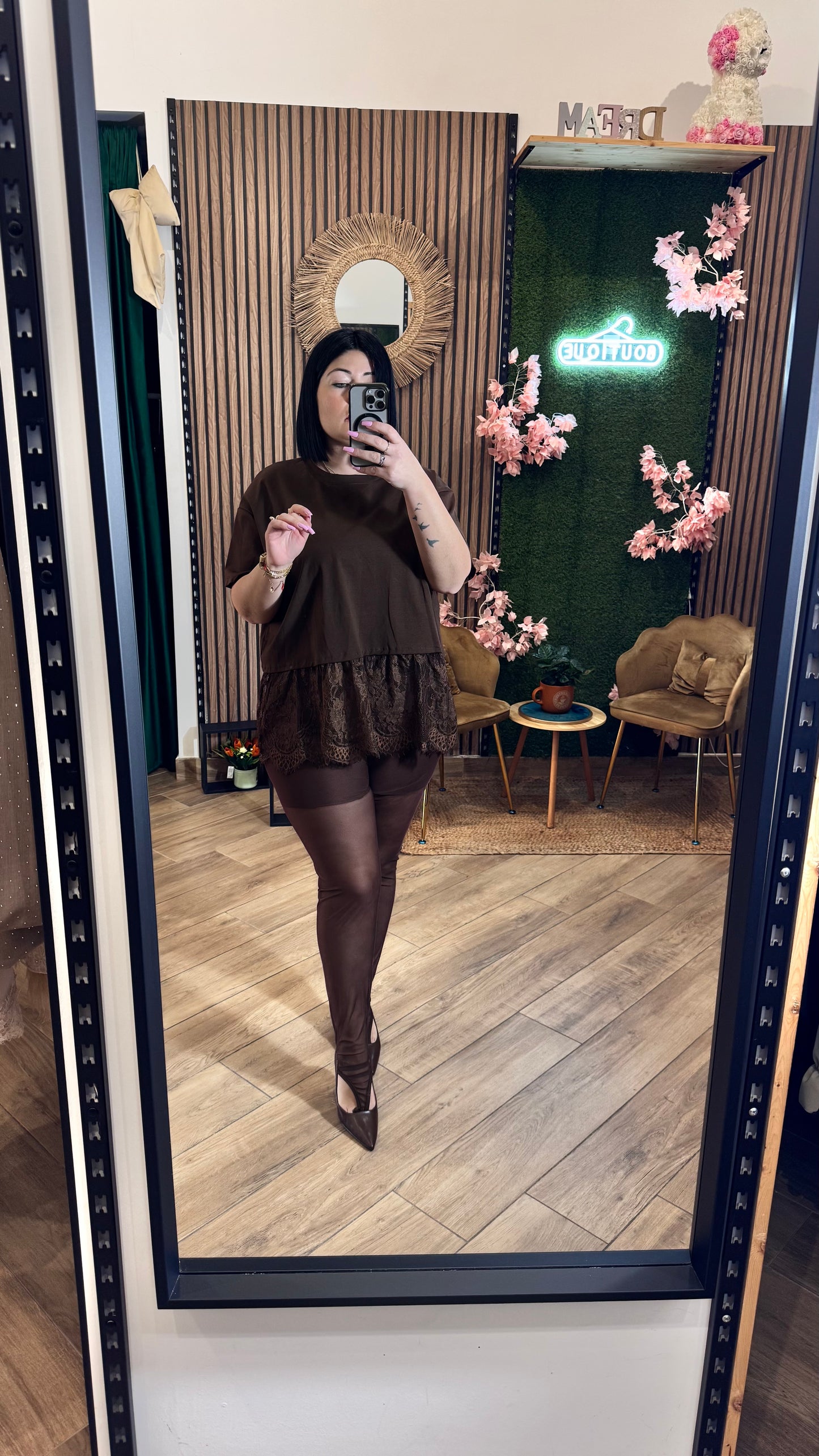 Leggins con coulotte