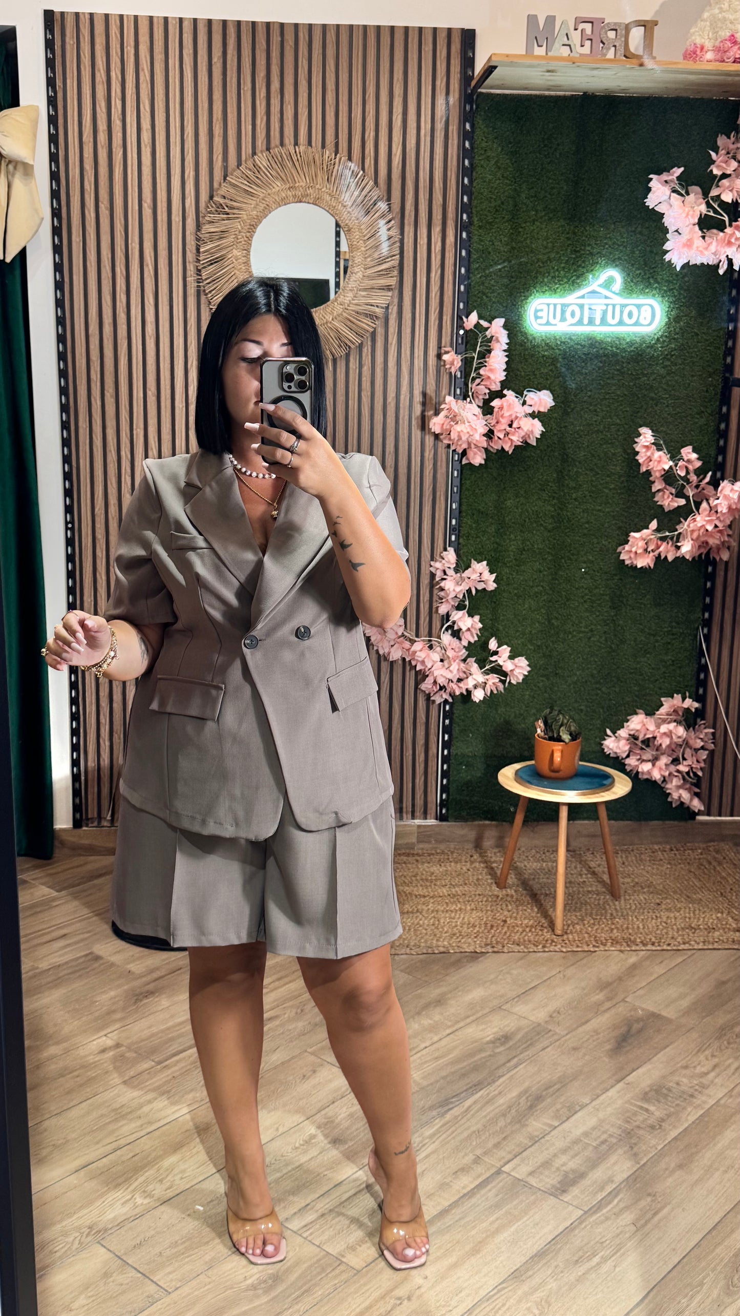 Tailleur con Bermudone