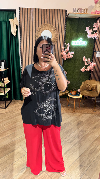 T shirt fiore