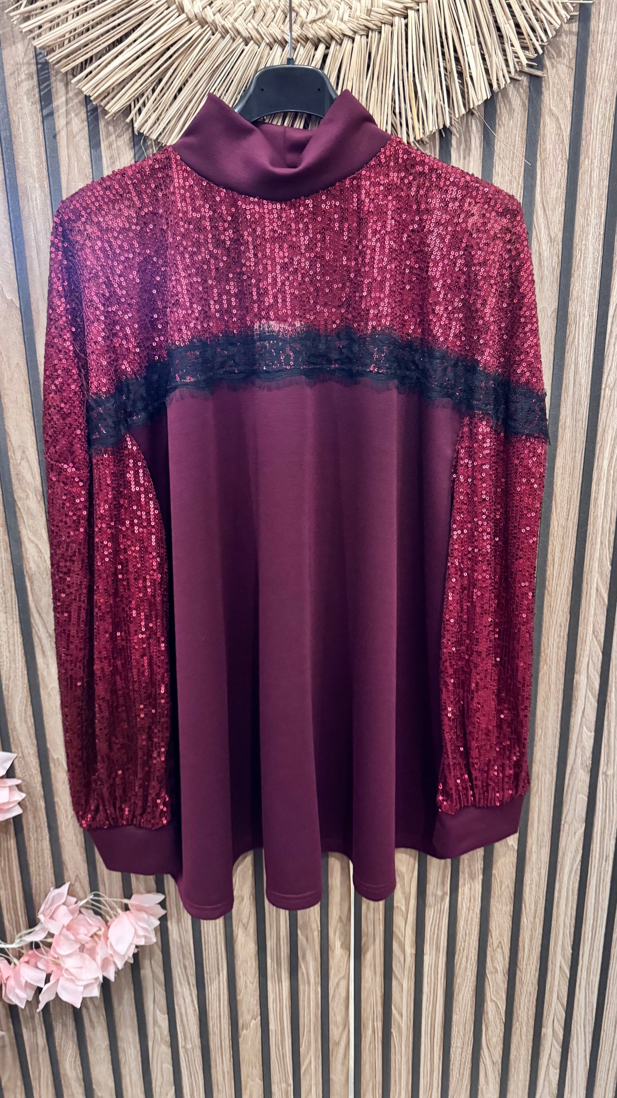 Maglia paillettes