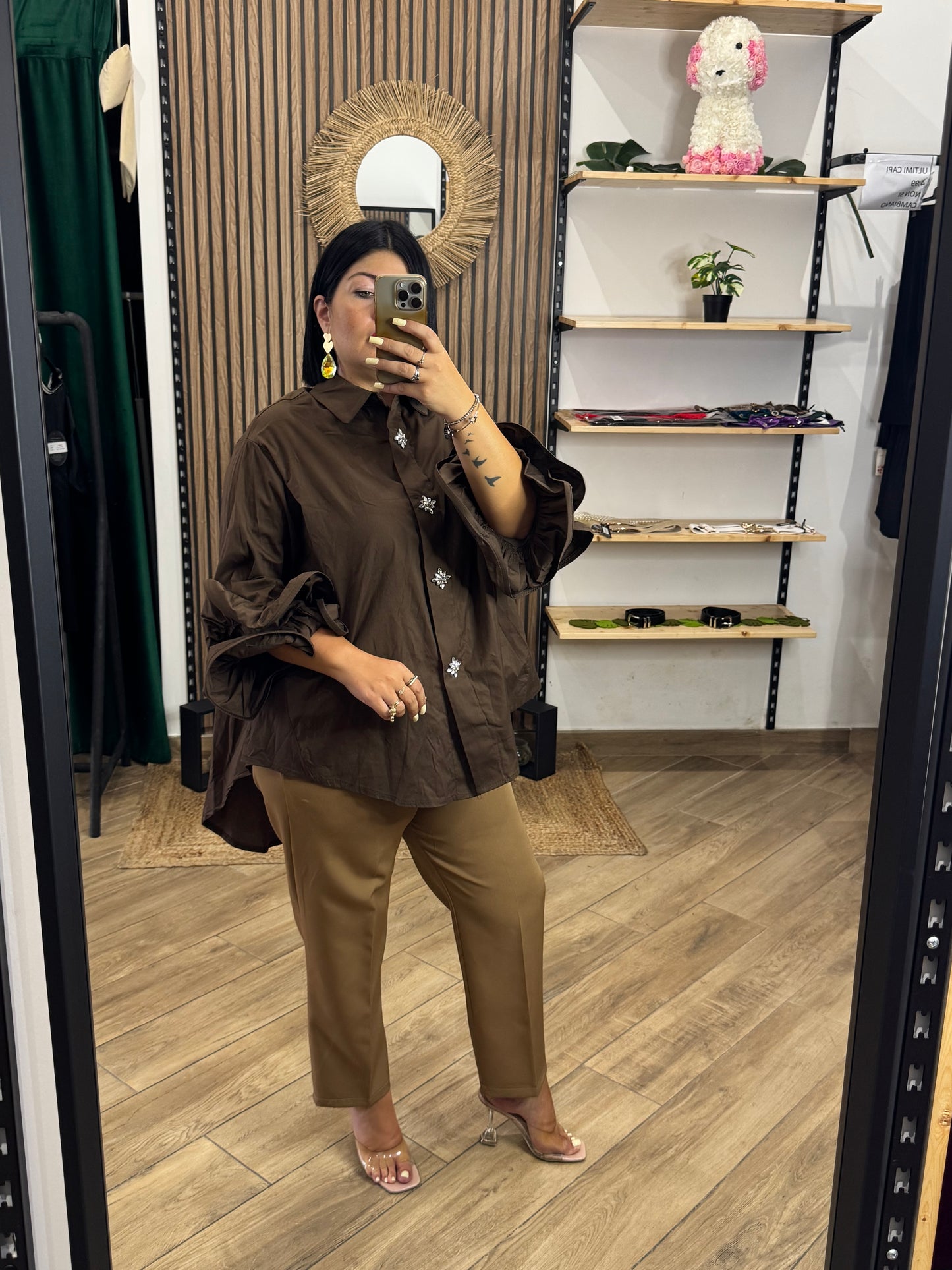 Camicia brillante