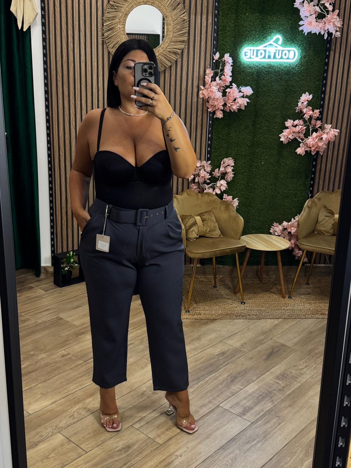 Pantalone con cintura