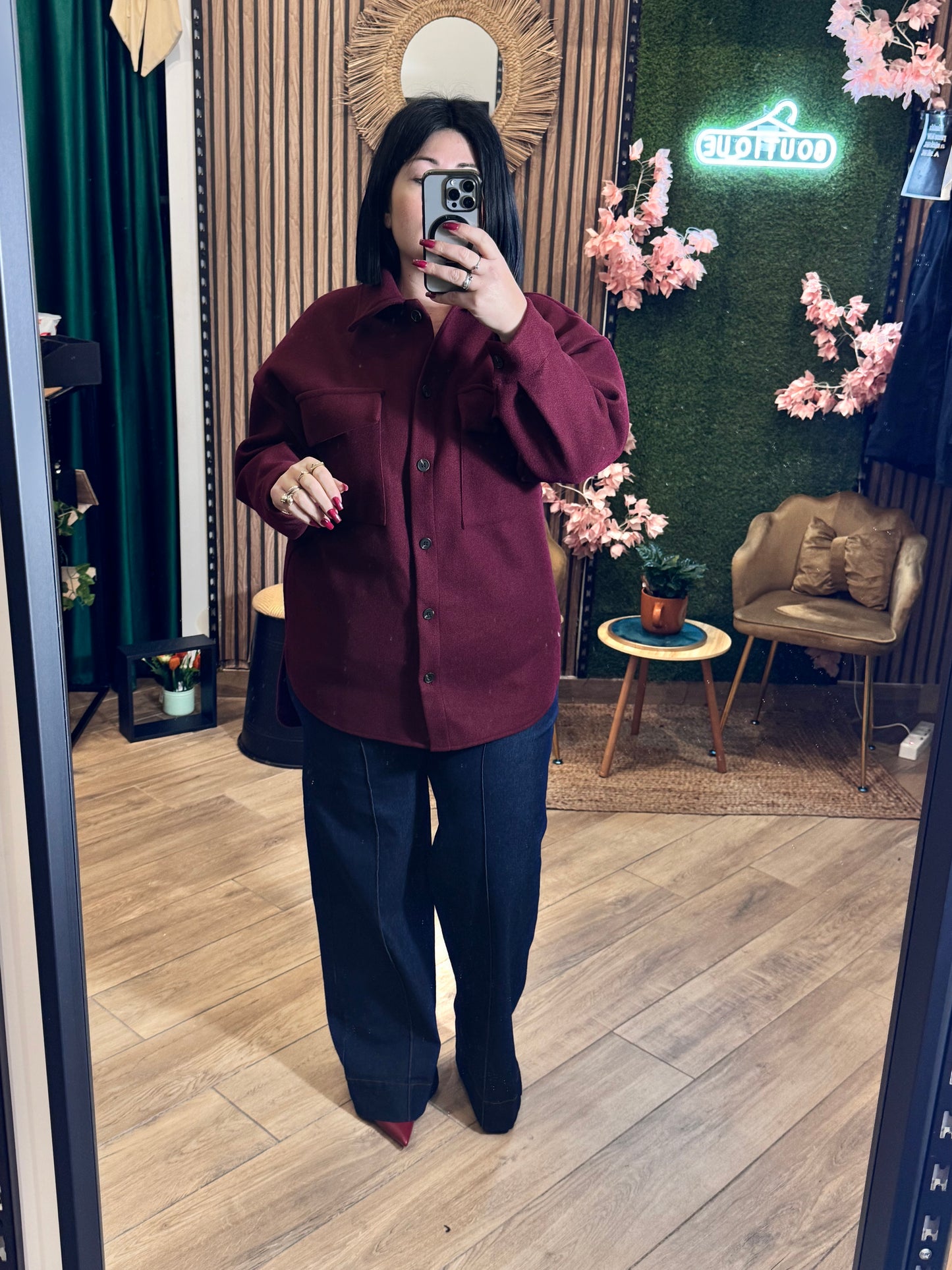 Camicia flanella doppia