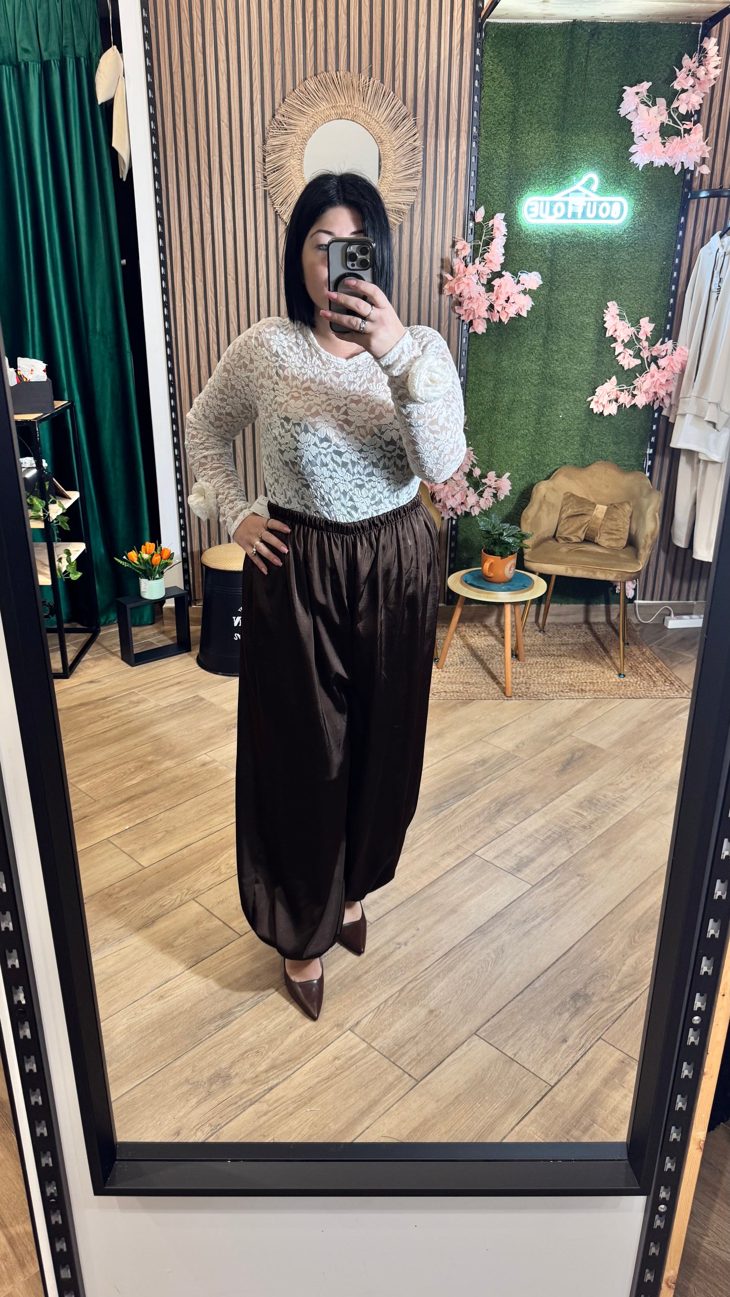 Maglia Aladino con rosa