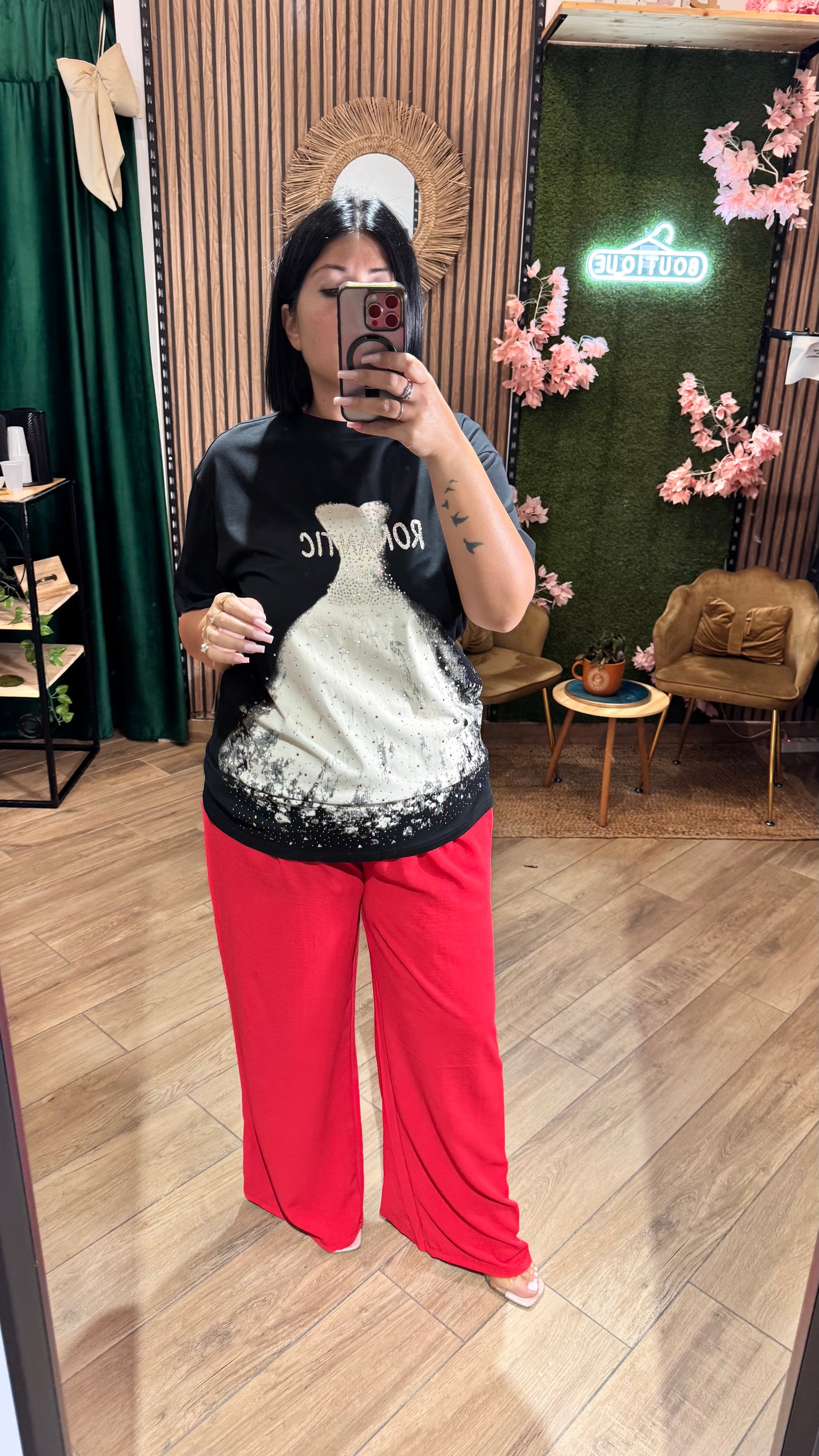 T shirt ballerina