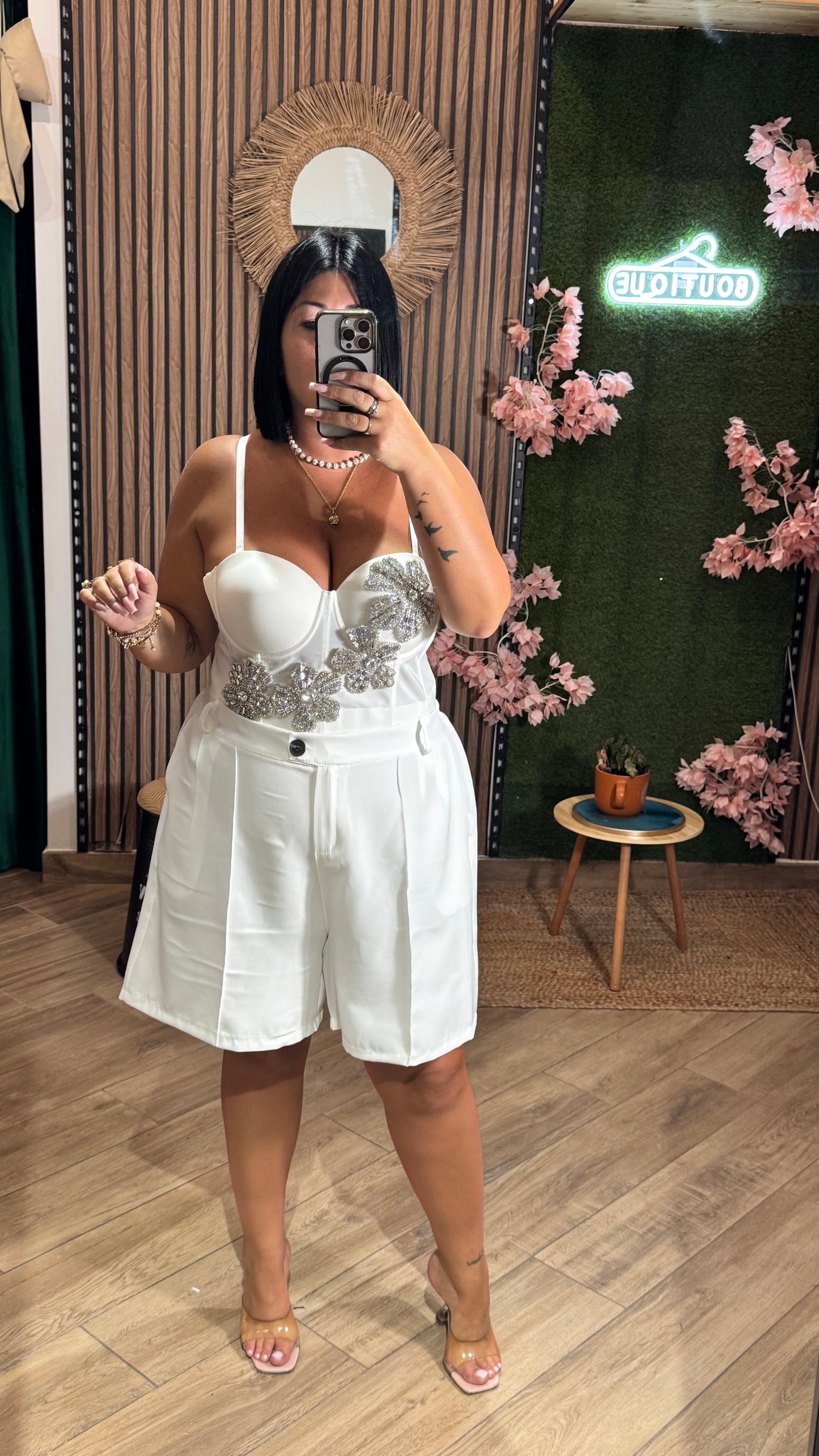 Tailleur con Bermudone