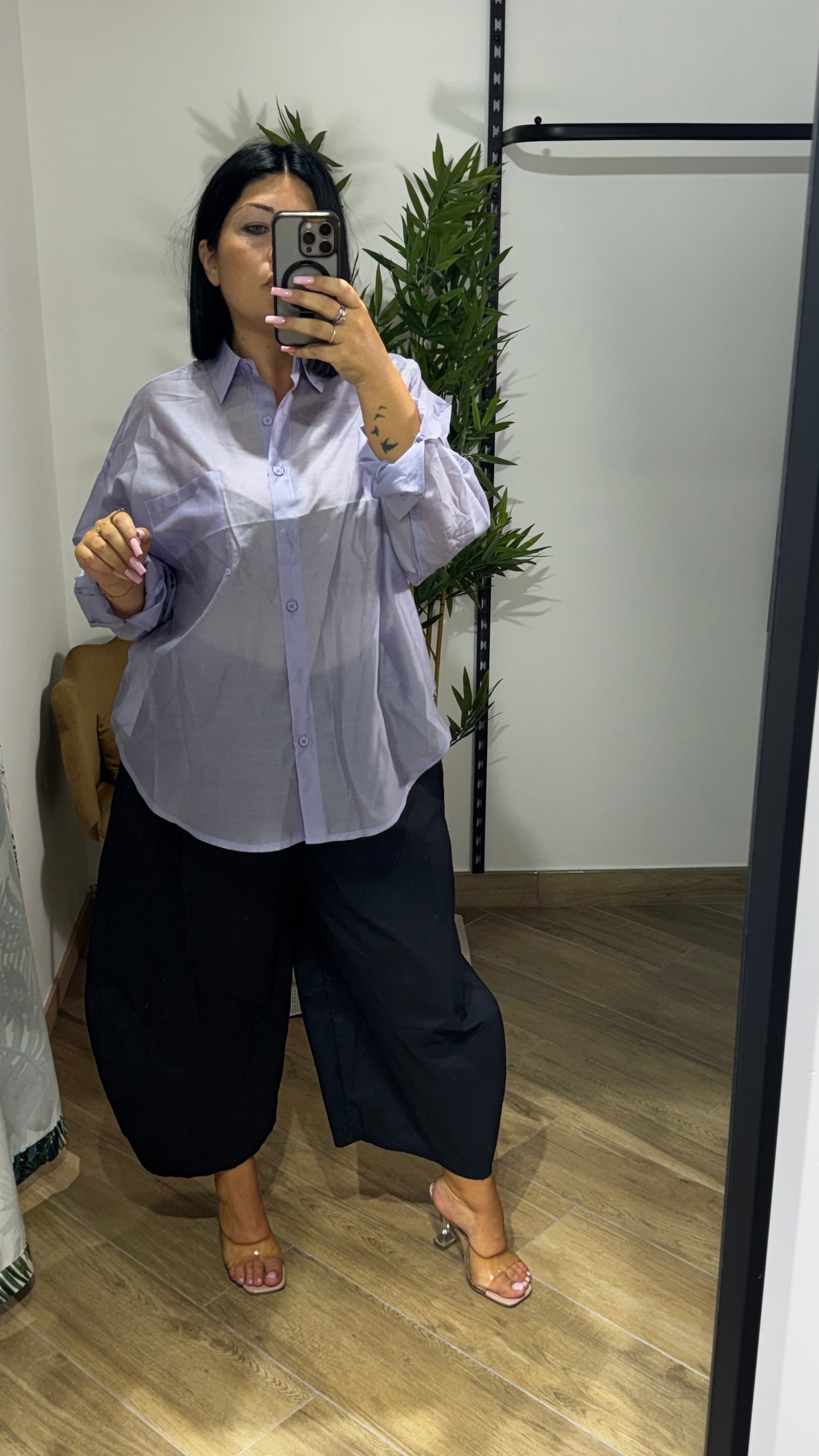 Camicia velata