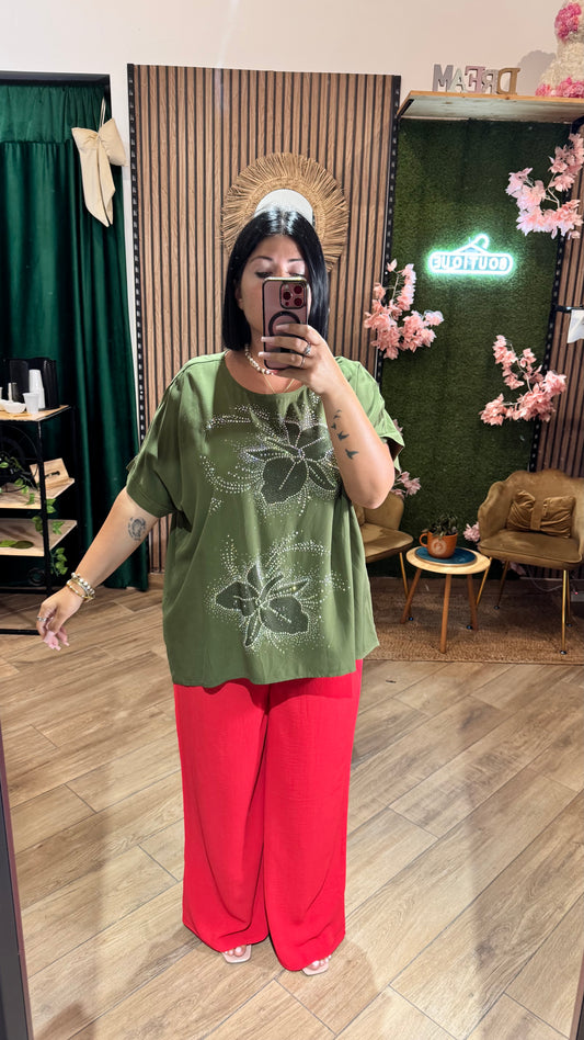 T shirt fiore