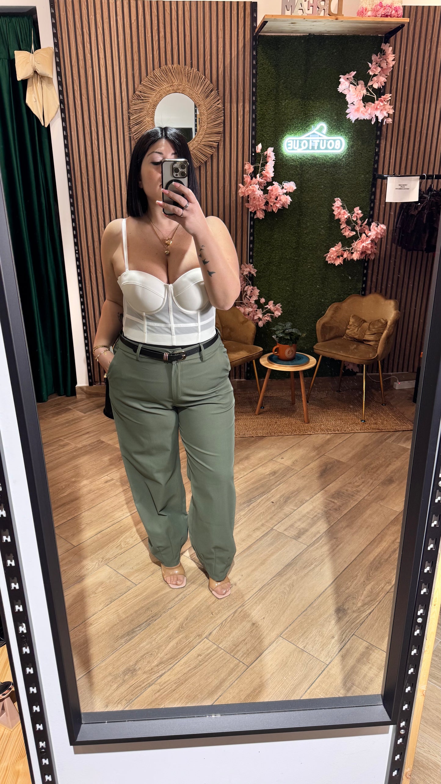 Jeans con cintura