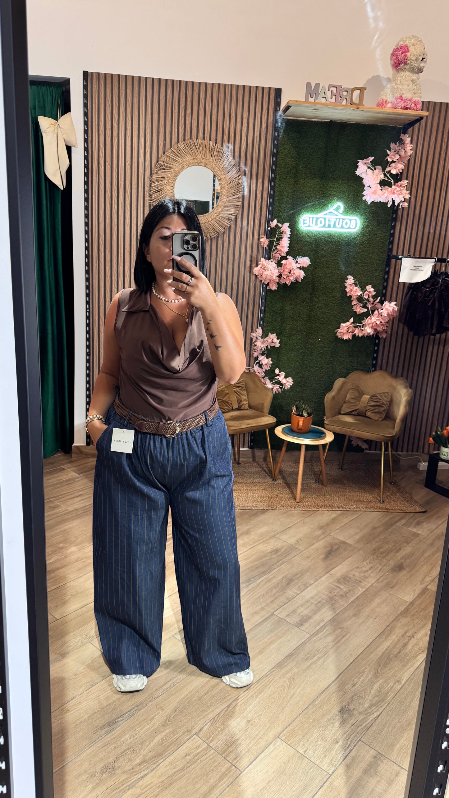 Jeans Gessato