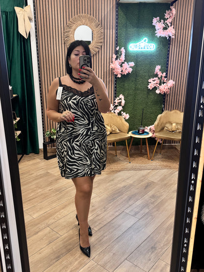 Canotta lunga Animalier