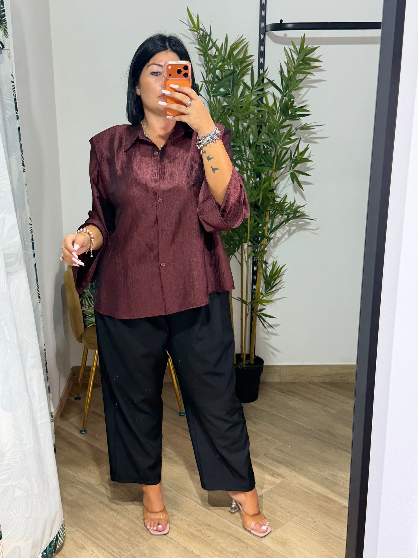 Camicia spalline