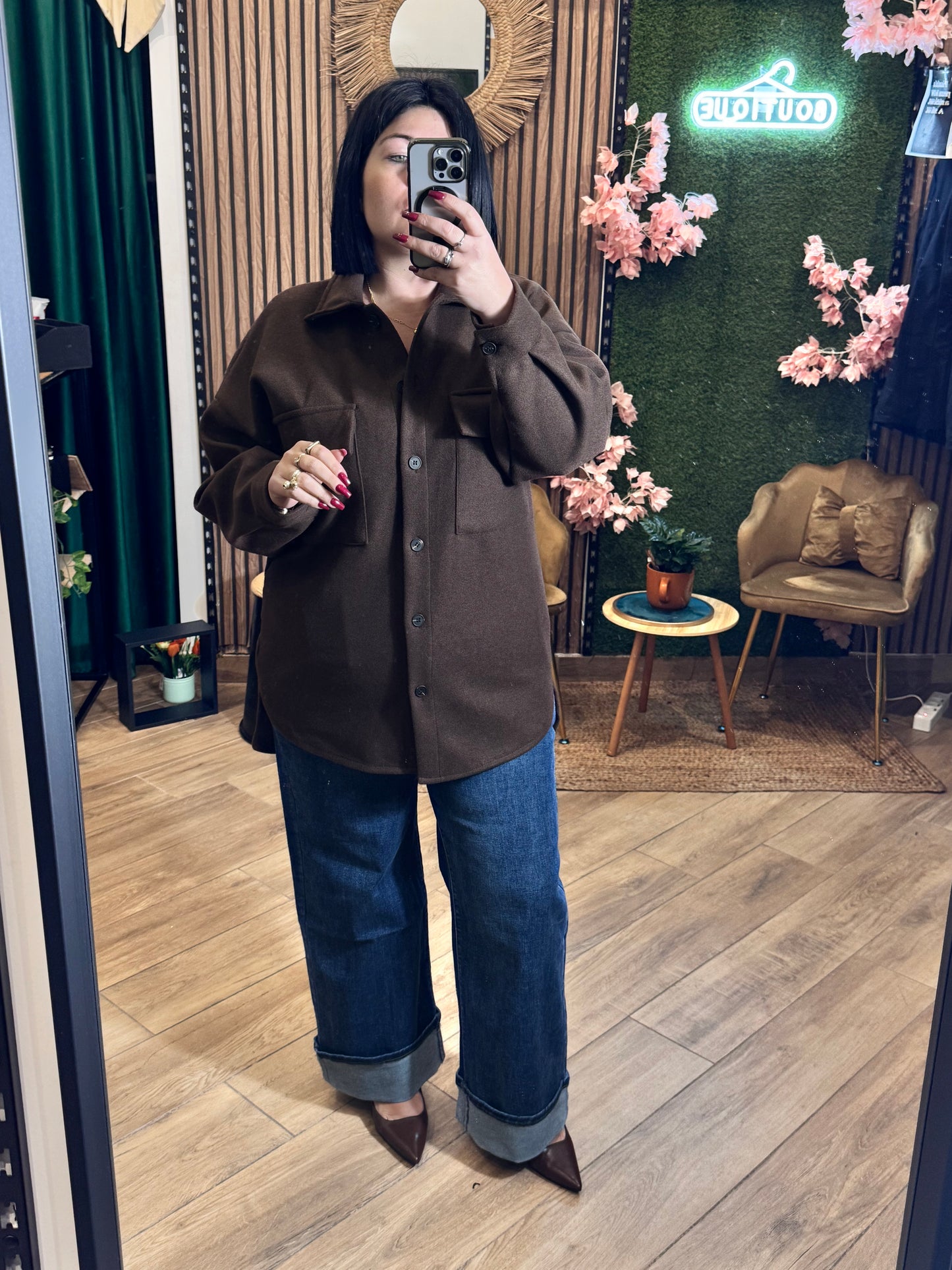 Camicia flanella doppia