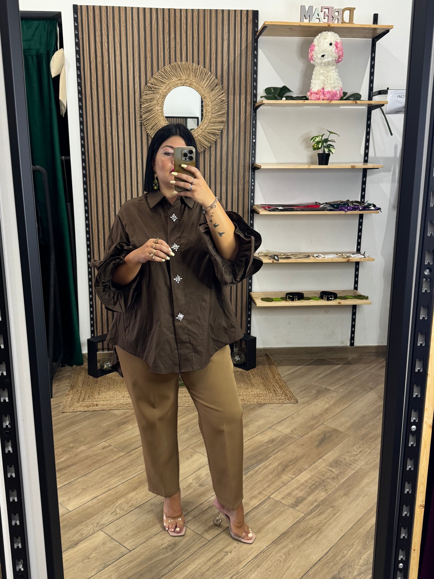 Camicia brillante