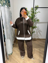 Tuta con zip