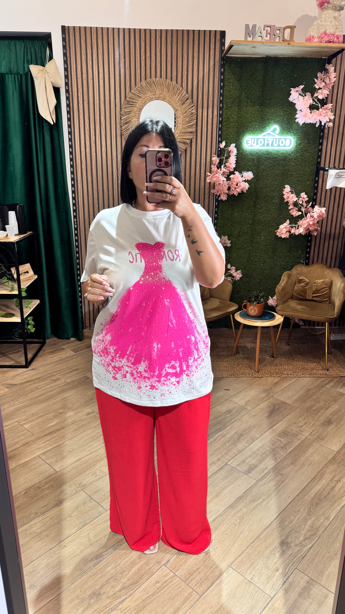 T shirt ballerina