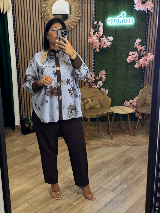 Camicia fiori