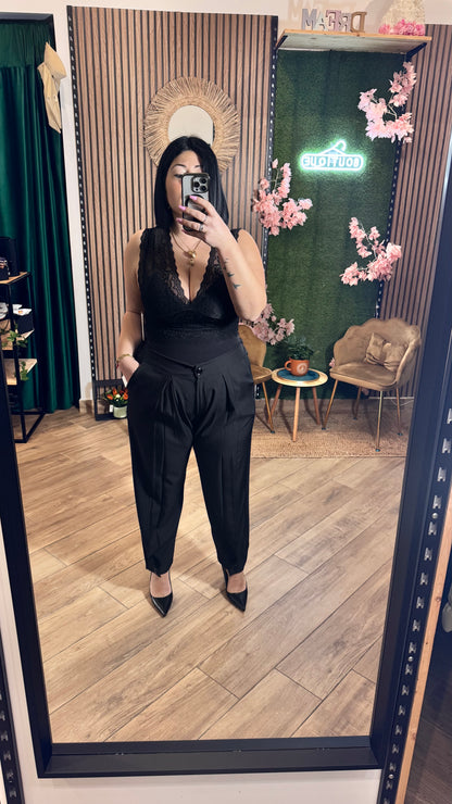 Pantalone bottoncino