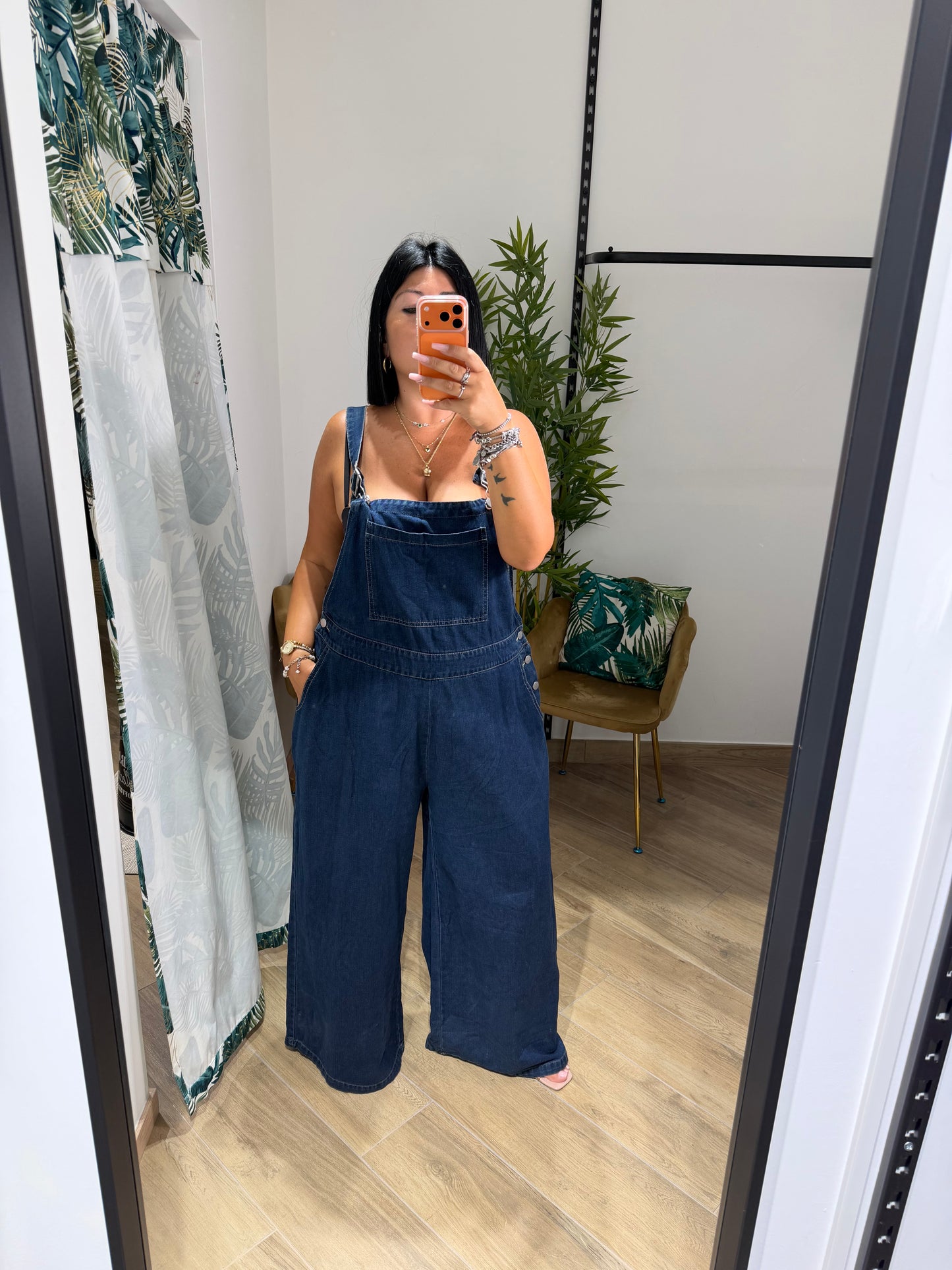 Salopetta jeans